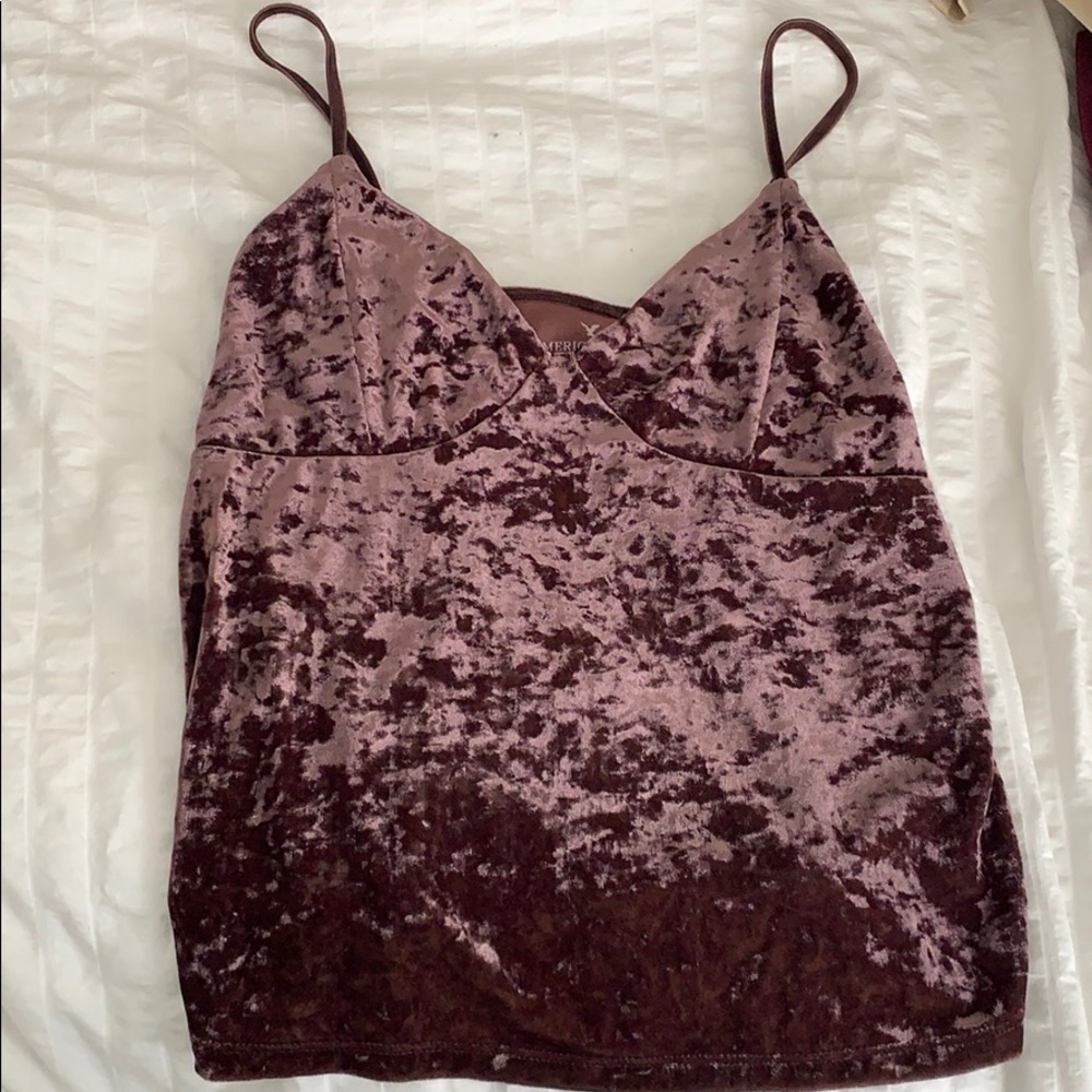 Velvet American Eagle tank